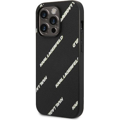 Karl Lagerfeld Grained Leather Case (iPhone 14 Pro Max)